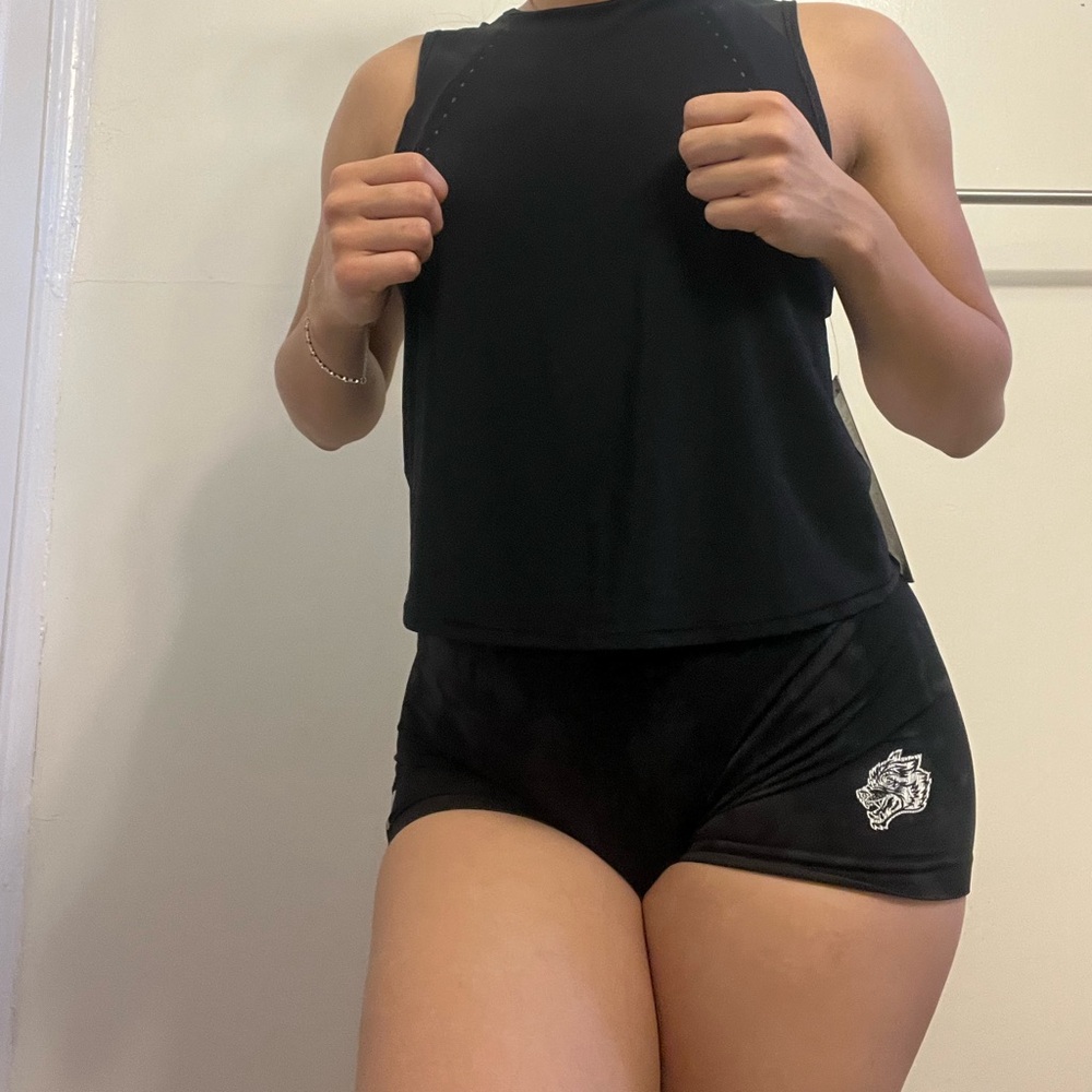 lululemon athletica Black Tank Top